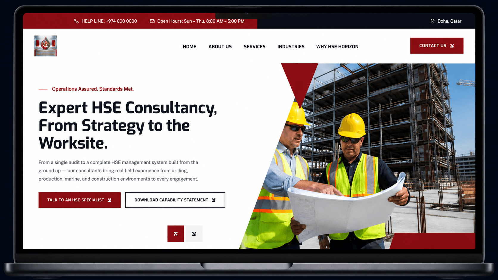 HSE Horizon — Health, Safety & Environment Consultancy